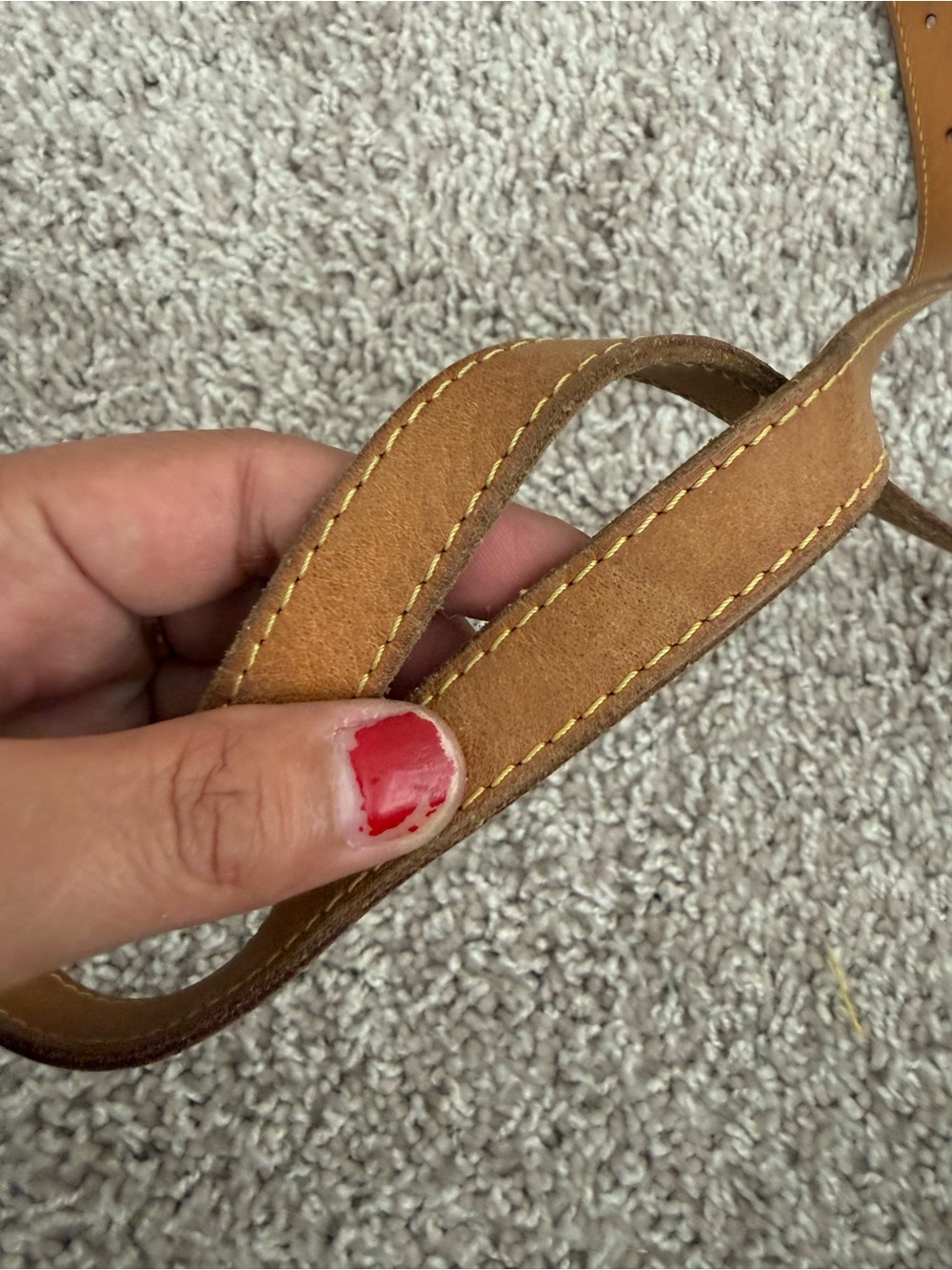 Louis Vuitton Bag Straps 30 inches H48 - Picture 5 of 6